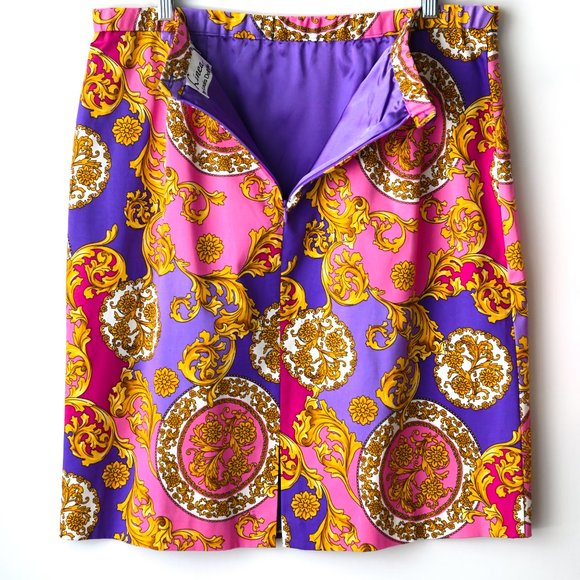 LINEA BY LOUIS DELL 'OLIO Purple and Pink 2 Piece Suit - Size Large - Picture 10 of 14